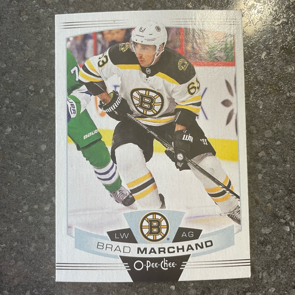 Brad Marchand 2019-20 O-Pee-Chee #279 card
